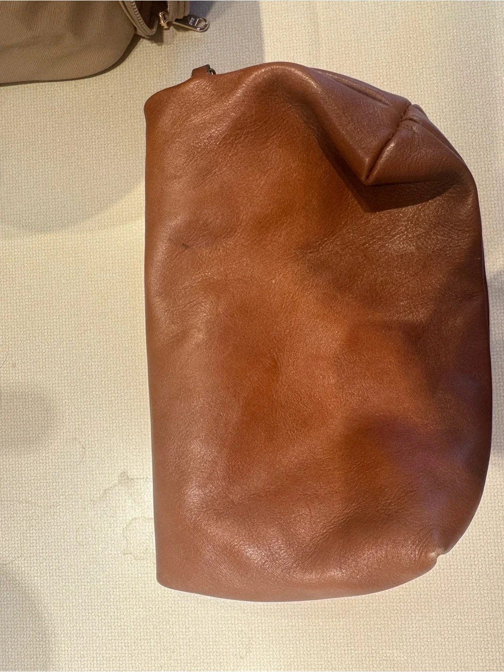 Patricia Nash Brown Leather Wristlet Pouch